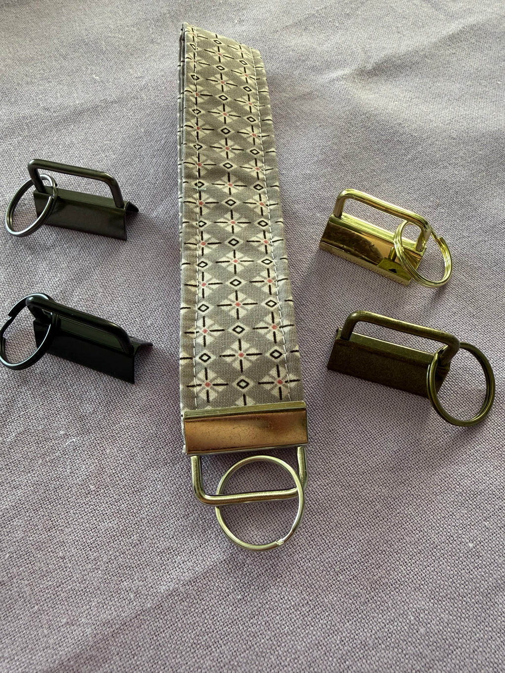 Wristlet Schlüsselanhänger "Velvet echo"