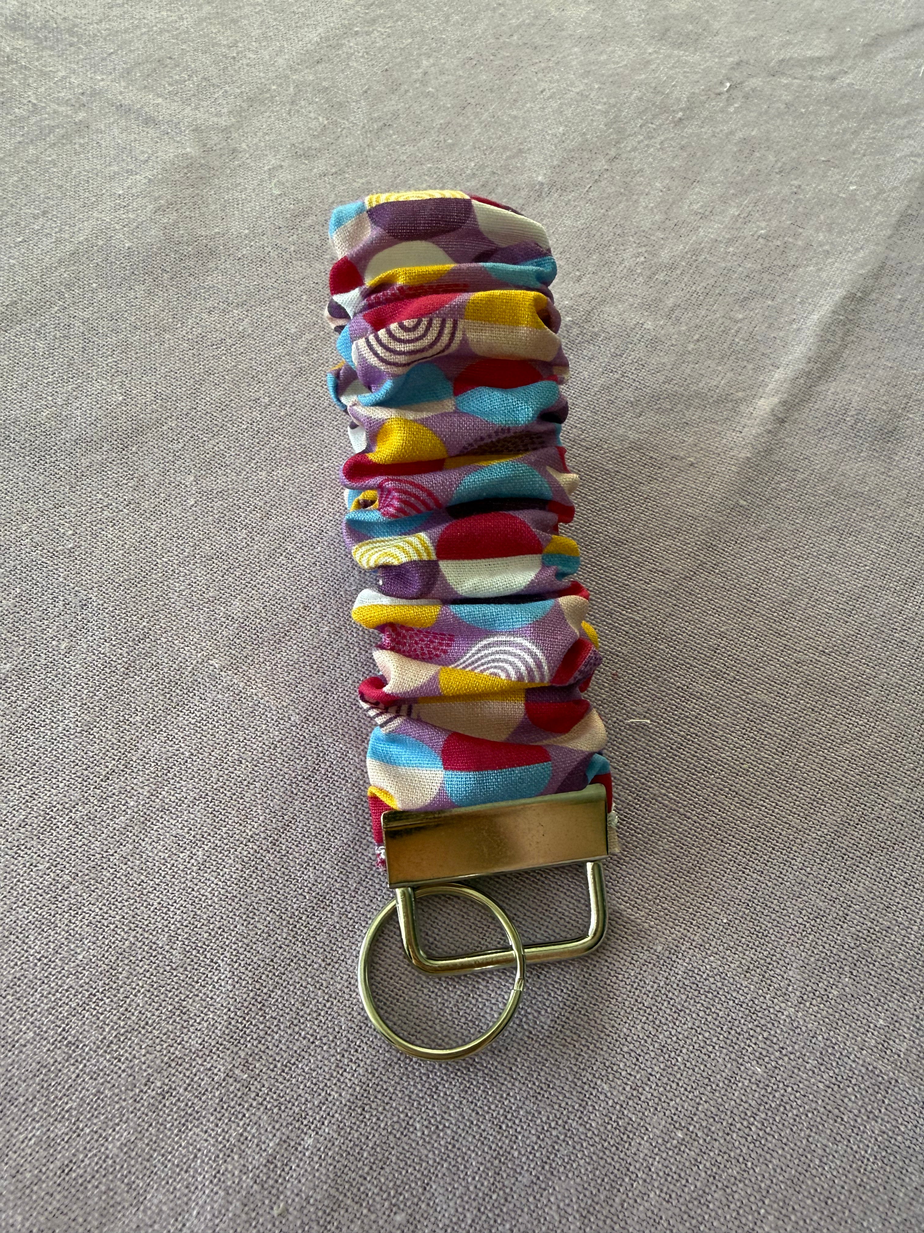 Scrunchy Schlüsselanhänger "Candy Pop"