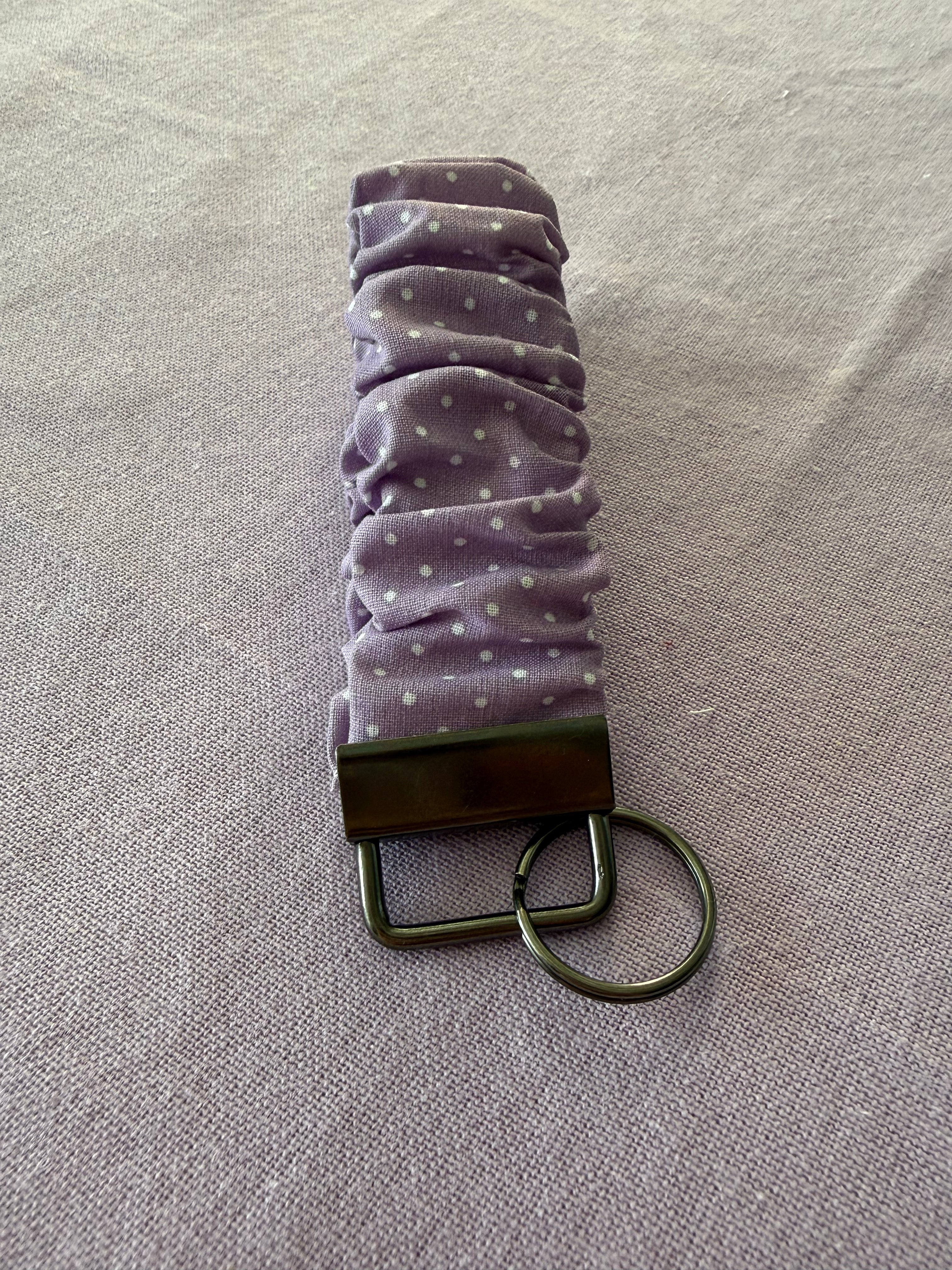 Scrunchy Schlüsselanhänger "Lavender sprinkle"