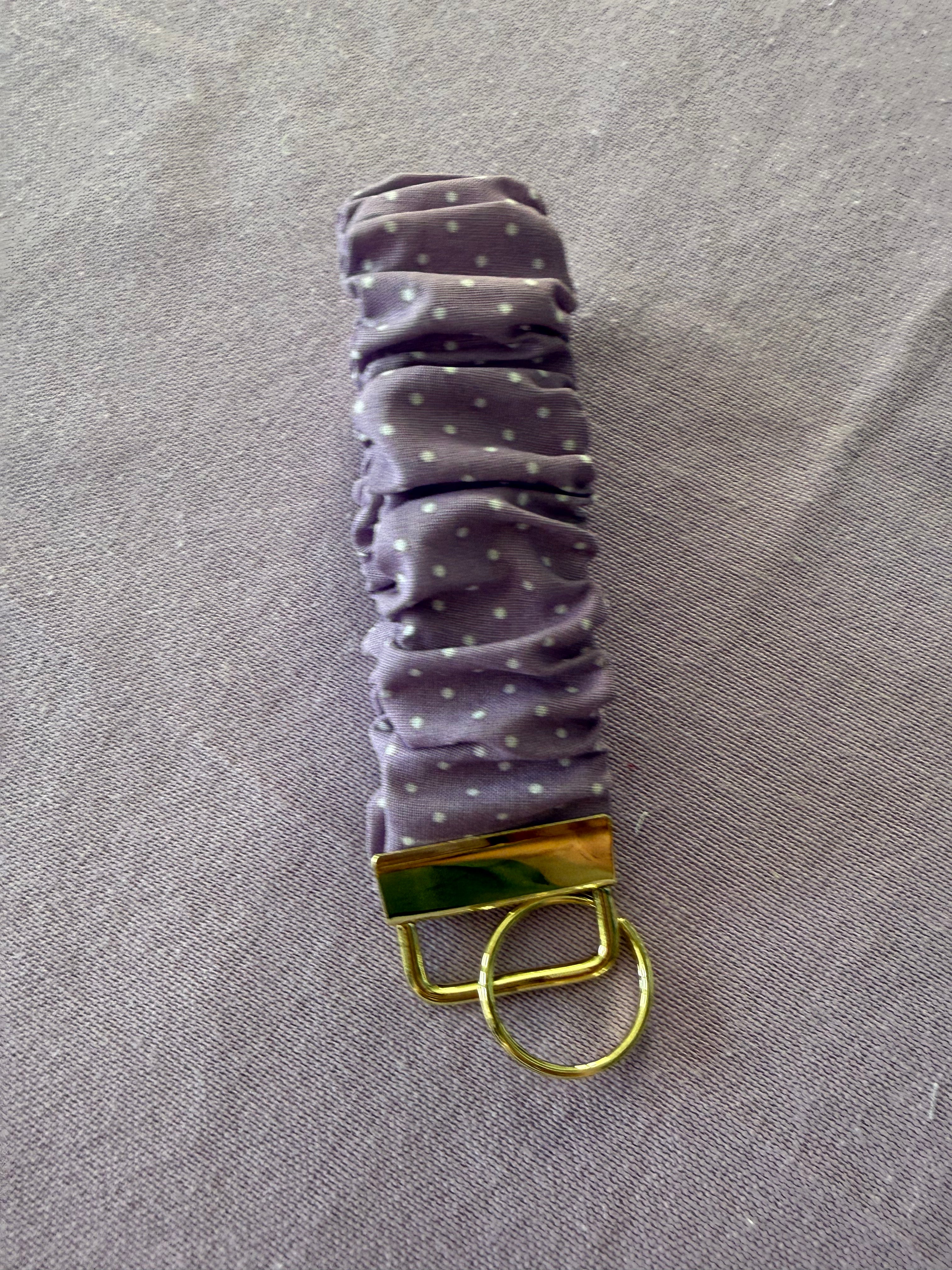 Scrunchy Schlüsselanhänger "Lavender sprinkle"