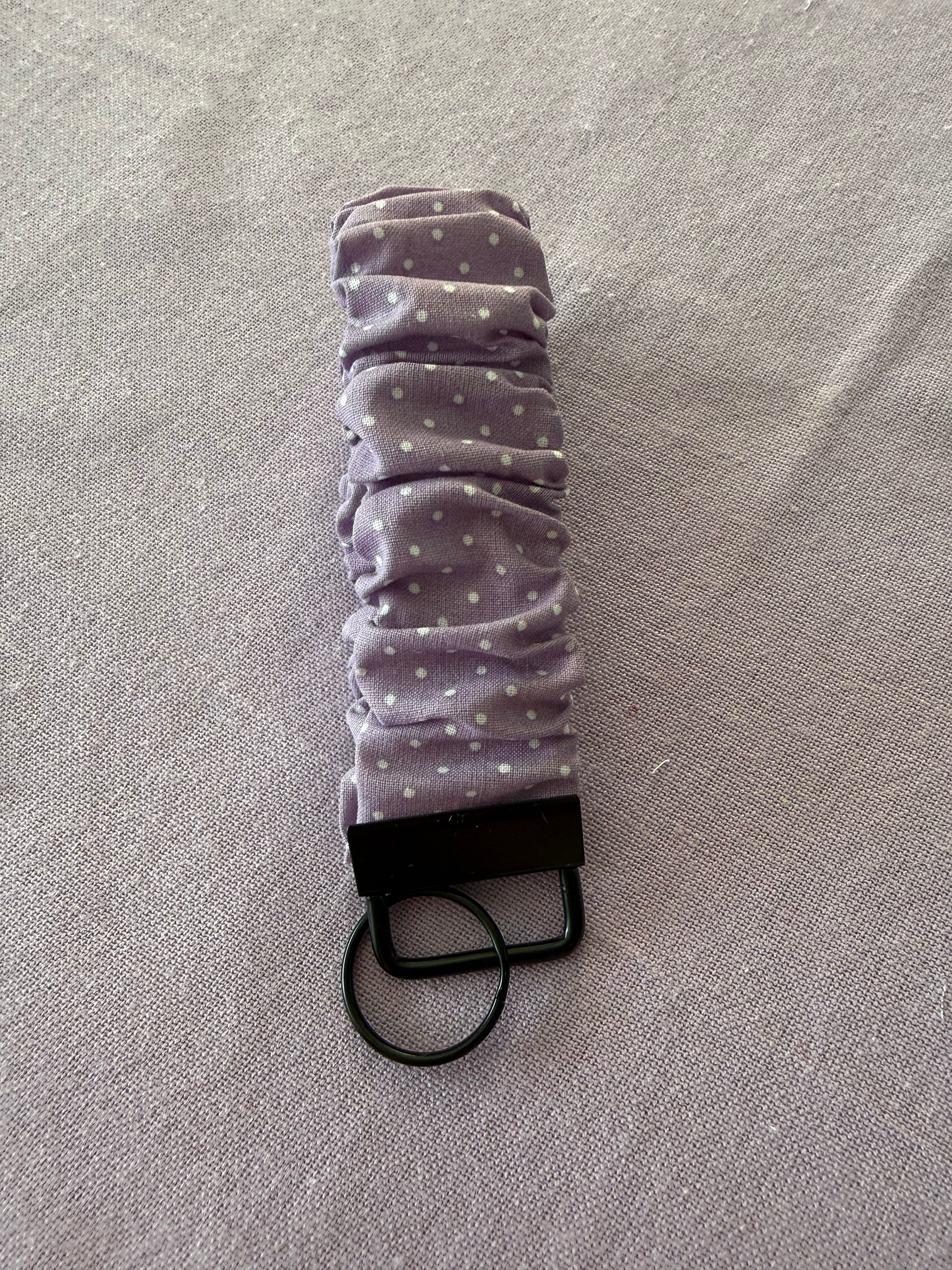 Scrunchy Schlüsselanhänger "Lavender sprinkle"
