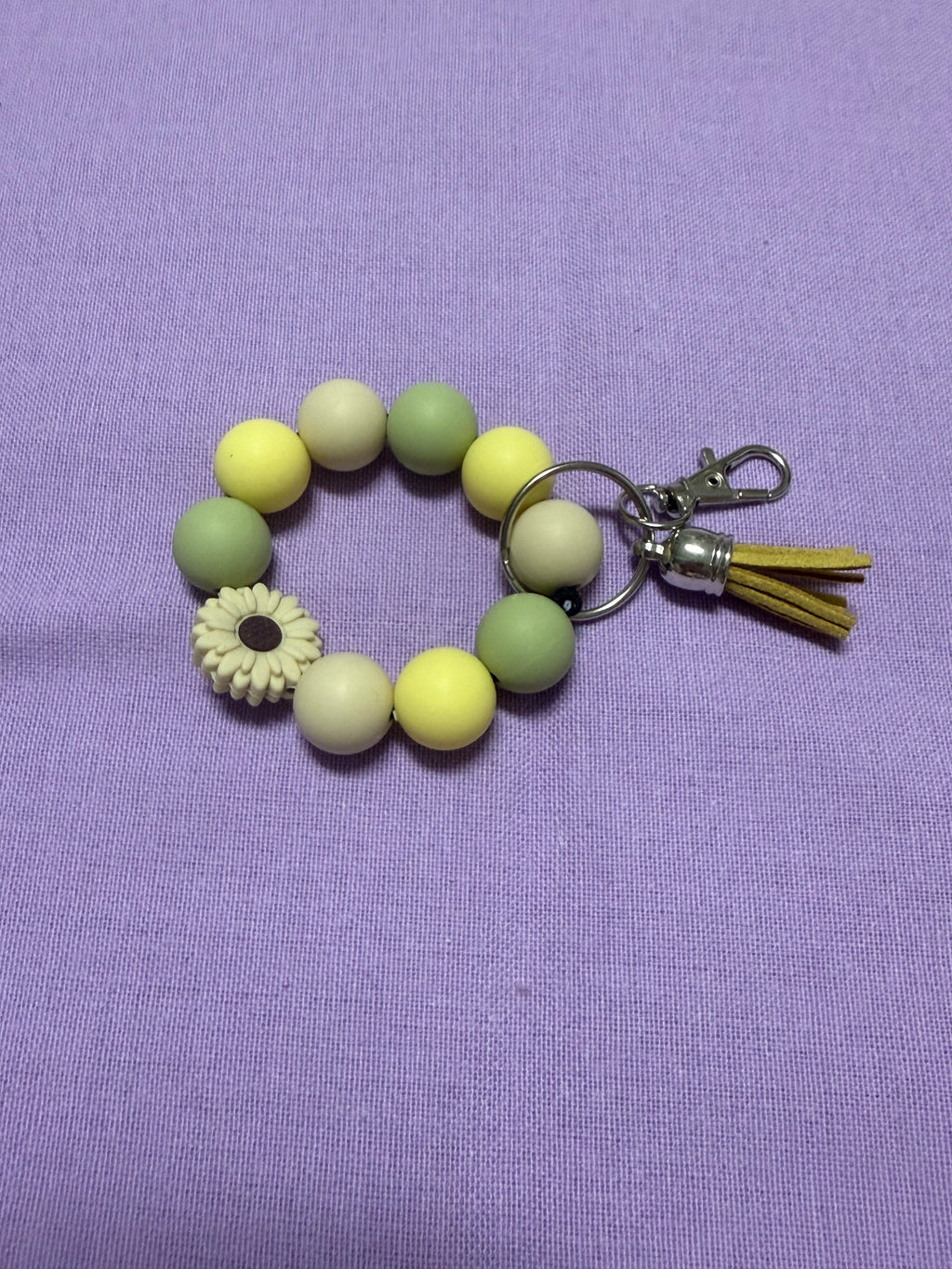 Kinder Pastel Flower Bubbel Anhänger mit Fransen