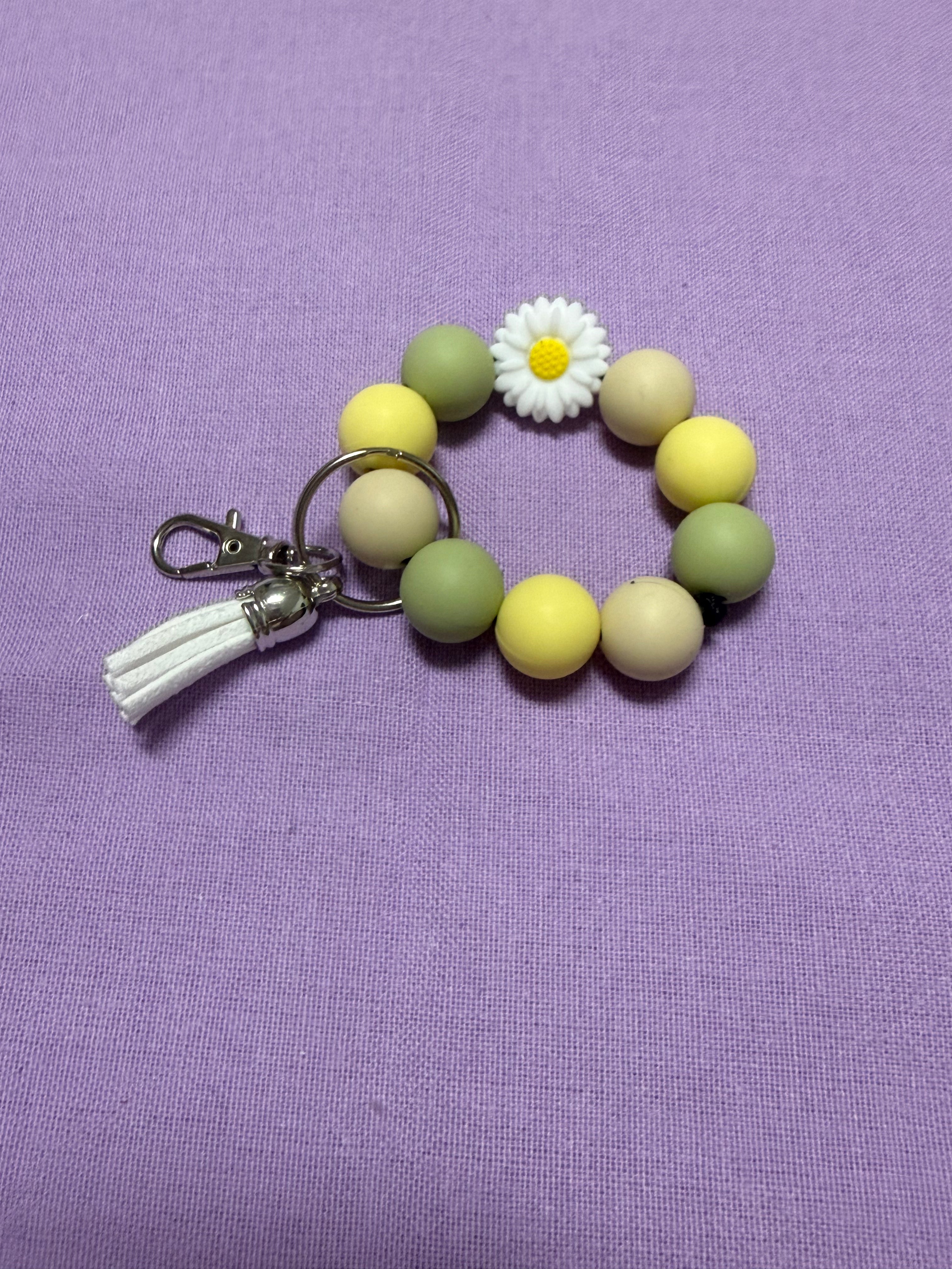 Kinder Pastel Flower Bubbel Anhänger mit Fransen